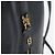 FENDI Rucksack aus Leder in Anthrazit Auth 173517 Anthrazitgrau - Ansicht 15