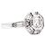Autre Marque Anello Mellerio in platino e diamanti. - vista 2
