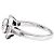Autre Marque Anello Mellerio in platino e diamanti. - vista 5
