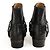 Re/Done Schwarze Bikerstiefel - Ansicht 2