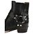 Re/Done Schwarze Bikerstiefel - Ansicht 5