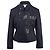 Comme Des Garcons Comme des Garçons Pins Cross Wool Jacket Grey Dark red