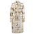 Autre Marque Tao de Comme des Garçons Abrigo Trench de Patrón Barroco Dorado