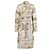 Autre Marque Tao de Comme des Garçons Abrigo Trench de Patrón Barroco Dorado - vista 4