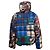 Autre Marque Khrisjoy Down Puffer Jacket In Camo Check Print Multiple colors - view 3