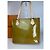 Vintage Louis Vuitton Vernis Lederhandtasche grün - Ansicht 8