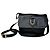 Vintage Courreges Schultertasche aus Leder schwarz