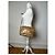 Céline Vintage Celine Paris Triomphe Monogramm Leder Schultertasche in Gold und Braun - Ansicht 4