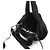 Borsa 2 in 1 in shearling e pelliccia di pecora con logo Prada Nero - vista 13