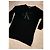 Felpa Calvin Klein Jeans nera con zip laterale Nero - vista 5