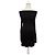 Autre Marque Schwarzes enges Mini-Kleid mit Off-Shoulder-Ausschnitt