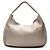 Borsa a Spalla Fendi Selleria Hobo Argento - vista 2