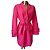 Autre Marque Trench rosa impactante Benetton