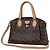 Louis Vuitton Rivoli PM 2-Wege Schultertasche Braun Monogramm
