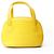 Borsa da bowling in pelle gialla Christian Dior Giallo - vista 2
