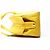 Borsa da bowling in pelle gialla Christian Dior Giallo - vista 3