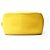 Borsa da bowling in pelle gialla Christian Dior Giallo - vista 7