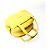 Borsa da bowling in pelle gialla Christian Dior Giallo - vista 9