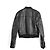 Giacca bomber in pelle foderata Monogram Louis Vuitton Nero - vista 6