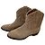 Stivaletti Santiag Early Midnight Camel in suede Shiloh Heritage