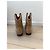 Stivaletti Santiag Early Midnight Camel in suede Shiloh Heritage - vista 4
