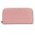 Timeless Cartera Larga Chanel de Cuero Caviar Rosa