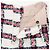 Conjunto 2 en 1 de mezcla de lana con estampado de cuadros Gucci Roja Multicolor Blanco roto Azul marino - vista 18