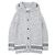 Cardigan in misto lana e cashmere Christian Dior Marrone Bianco - vista 11