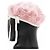 Berretto in misto cotone con ricamo GG Monogram di Gucci Rosa Crudo - vista 2