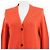 Cárdigan largo de cachemira 100% Hermès Roja Naranja - vista 2