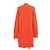 Cárdigan largo de cachemira 100% Hermès Roja Naranja - vista 7