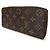 Slender Cartera Larga Monograma Clemence de Louis Vuitton Castaño Rosa - vista 2