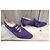Autre Marque Escarpins Delage Guillies en daim violet foncé - vue 2