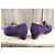 Autre Marque Escarpins Delage Guillies en daim violet foncé - vue 4