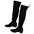 Botas Altas Stuart Weitzman de Cuero Negro