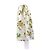 Marni Falda midi blanca y verde de algodón Blanco - vista 4