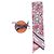 Hermès Twilly rosa com estampas de seda - vista 5