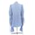 Etro Camicia a righe blu e bianche in cotone - vista 2