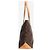 Louis Vuitton Borsa Tote Cabas Mezzo Monogram 2001 marrone - vista 2