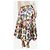 Autre Marque Weiße schwere Blumenkleid - Größe UK 12 - Ansicht 3