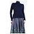 Gabriela Hearst Maglione a collo alto in misto cashmere e seta blu - taglia M - vista 3