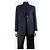 Frame Denim Navy Wollmischung Blazer - Größe S Marineblau - Ansicht 3