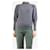 Autre Marque Grau Cashmere-Pullover - Größe S  - Ansicht 3