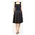 Alaïa Schwarzes doppellagiges Strickkleid - Größe UK 14 - Ansicht 3