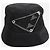 Prada Cappello bucket in Re-Nylon nero - taglia M - vista 3