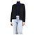 Autre Marque Schwarze plissierte Strickjacke - Größe M