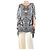 Camilla Mehrfarbiger, verziertes Kaftan - Einheitsgröße