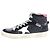 Golden Goose Schwarze Mid Star Sneaker - Größe EU 38
