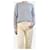 Masscob Grau Argyle-Pullover - Größe S - Ansicht 3