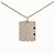 Collana Chanel 05C 2005 Cambon Coco Mark Argento - vista 3